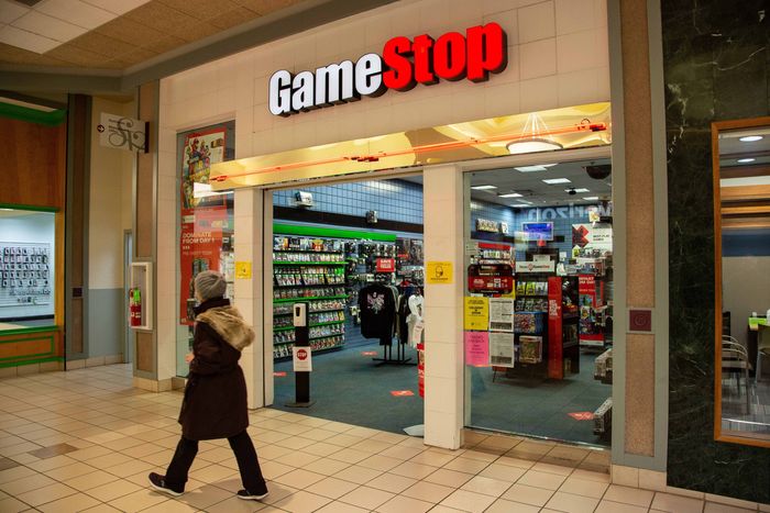  Stávka Melvinu proti predajcovi videohier GameStop mu minulý rok vybuchla do tváre. Foto: Paul Weaver / SOPA Images /Zuma Press 