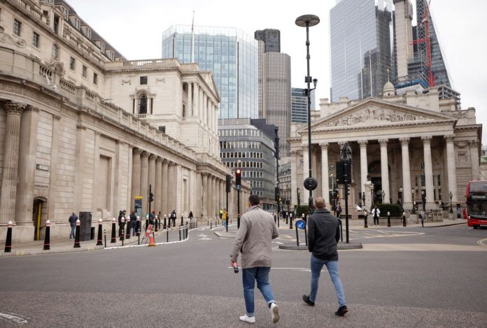 Bank of England; Zdroj: Bloomberg