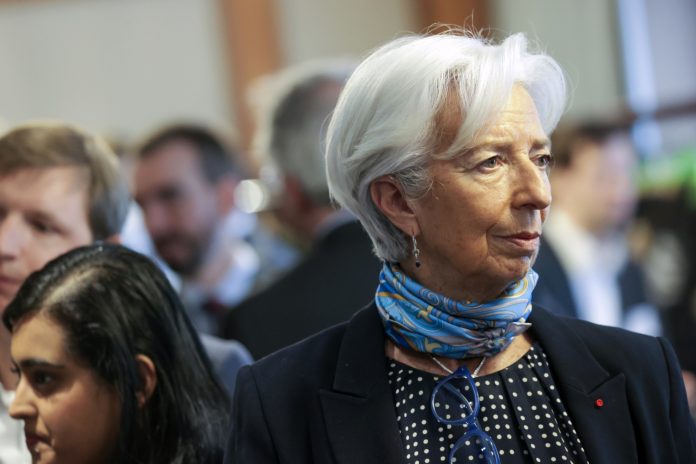 Christine Lagarde; Photographer: Alex Kraus/Bloomberg