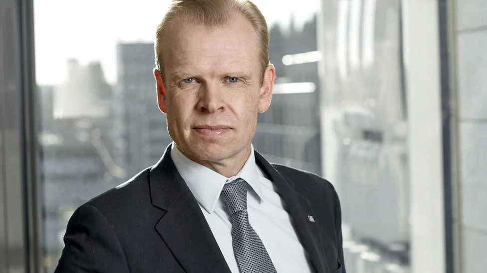 Svein Tore Holsether uviedol, že ceny hnojív sú už teraz vysoké v dôsledku rastúcich cien plynu; Zdroj: Yara International cez BBC